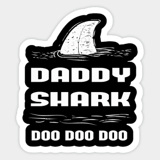 Fathers Day Gift - Daddy Shark Shirt, Daddy Shark, Dad Shark T-Shirt, Shark family Party Shirt, Family Shark Shirts, Daddy Shark T-Shirt Sticker